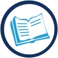 Ebook icon. Illustration.