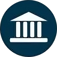 Bank icon. Illustration.