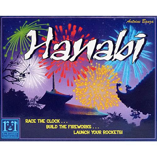 1 game (60 Hanabi tiles, 8 clock tiles, 4 fuse tiles) : plastic, color ; in box 21 x 14 x 7 cm + 1 folded sheet (18 cm)