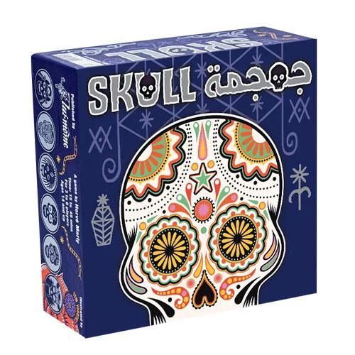 1 game (18 flower discs, 6 skull discs, 6 card-playing mats) : color, paper ; in container 13 x 13 x 5 cm + 1 rules booklet (8 pages : color illustrations ; 12 x 12 cm)