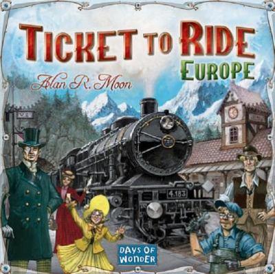  1 game (1 board map of European train routes, 240 train cars, 15 train stations, 110 train car cards, 46 destination tickets, 5 scoring markers) : cardboad, wood, plastic, color ; in container 30 x 30 x 8 cm + 1 rule book (8 pages : illustrations ; 29 cm)