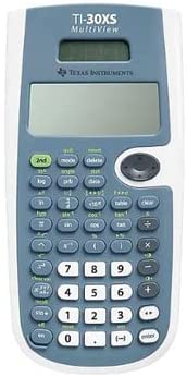  The TI-30XS MultiView scientific calculator is approved for use on SAT, ACT and AP exams.