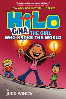 Gina: the girl who broke the world book cover
