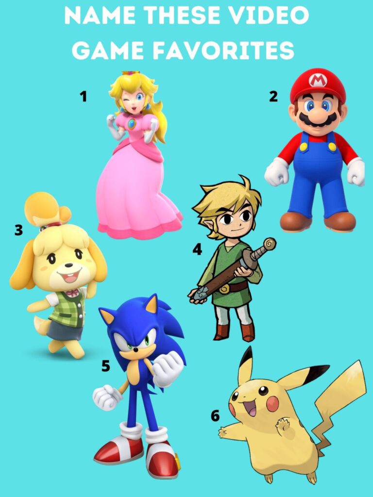 name these video game favorites