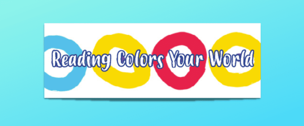 reading colors your world