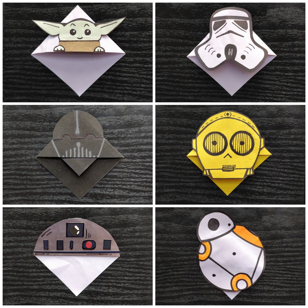 star wars corner bookmarks