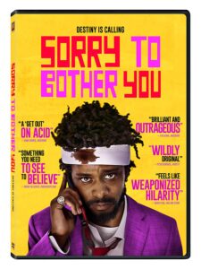 Sorry to Bother You DVD cover