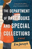 the department of rare books and special collections book cover
