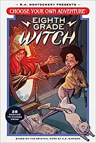 eighth grade witch book cover