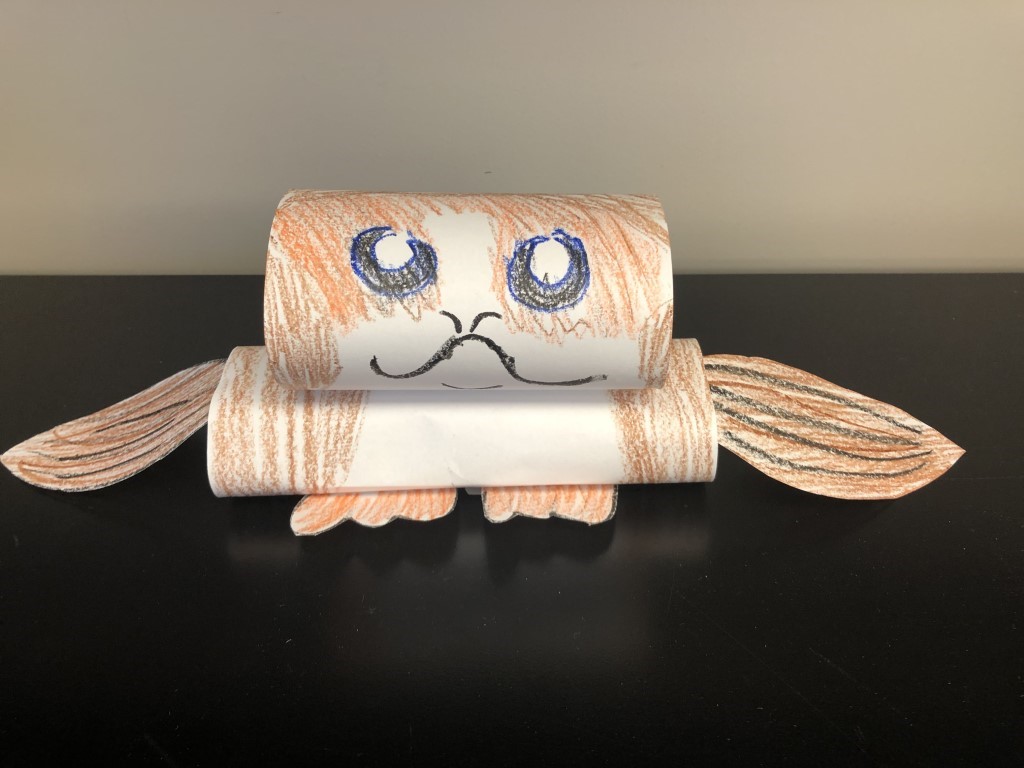 paper porg craft