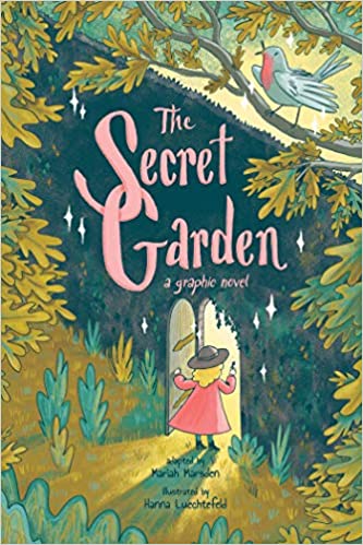 the secret garden: a graphic novel book cover