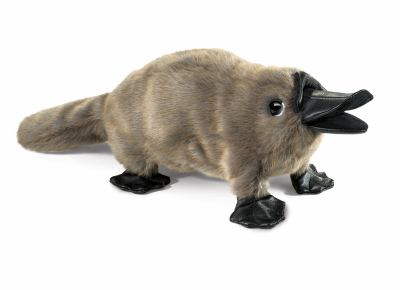A photo of Baby platypus puppet