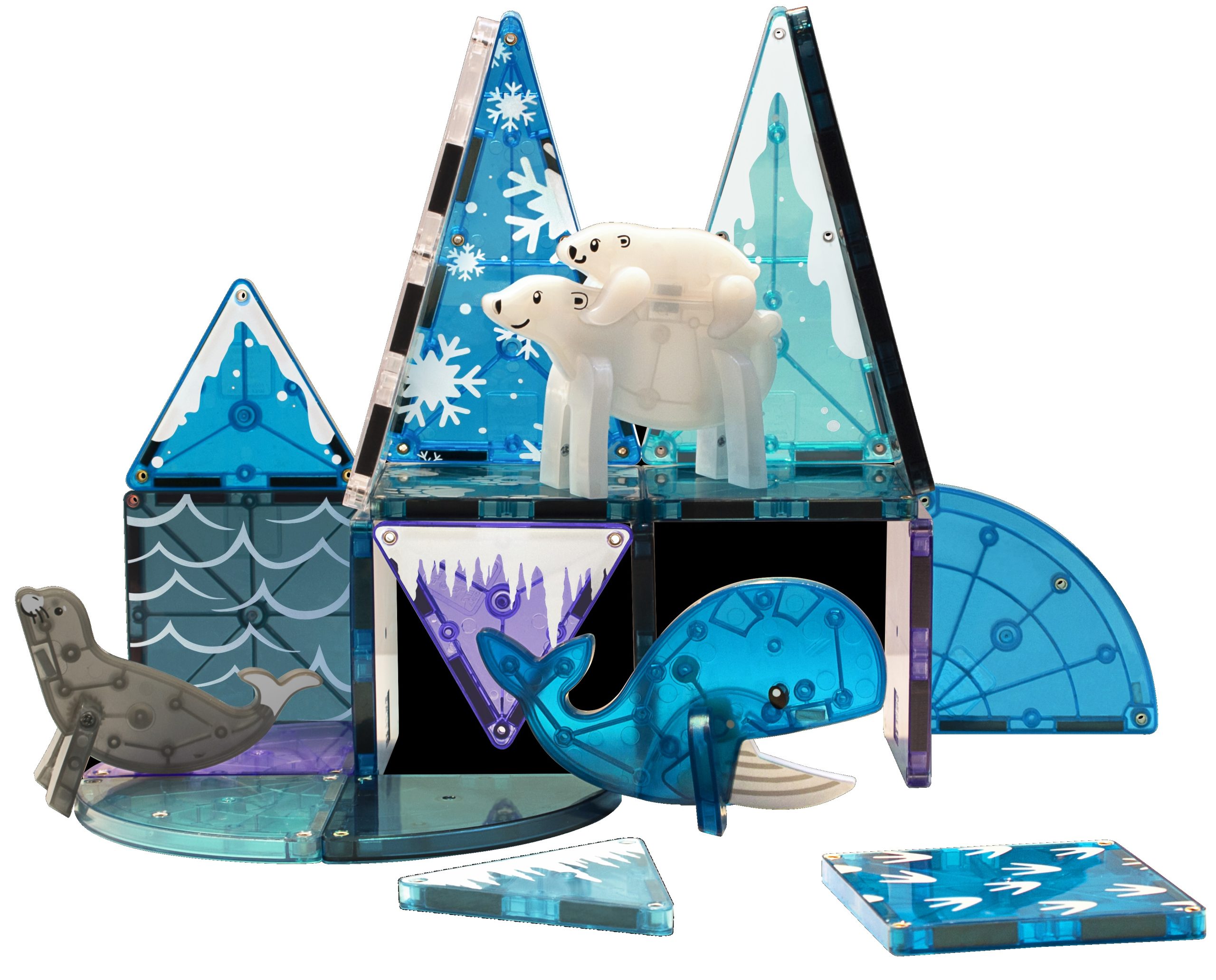 A photo of MAGNA-TILES Arctic Animals