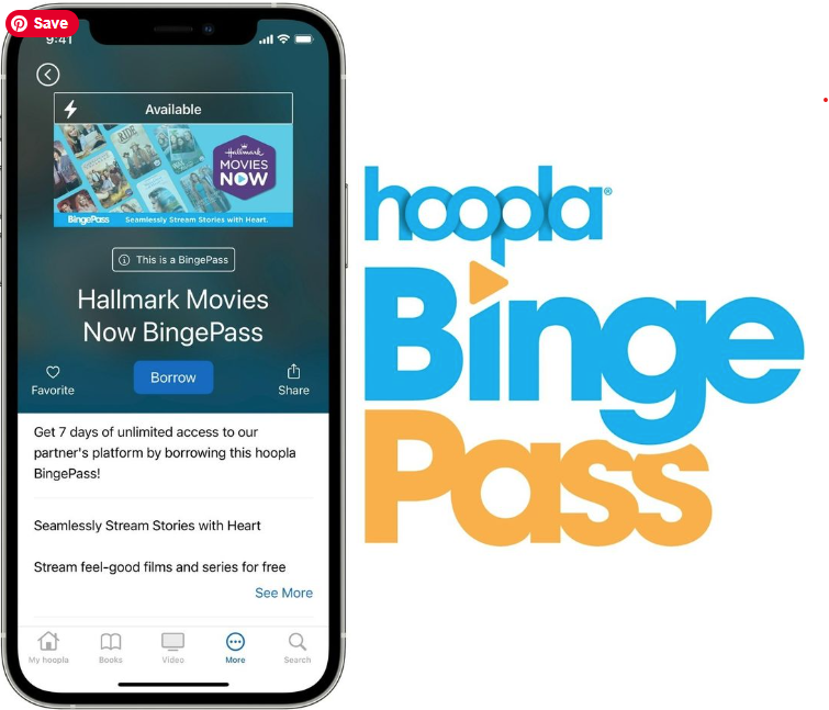 Hoopla Hallmark+ BingePass