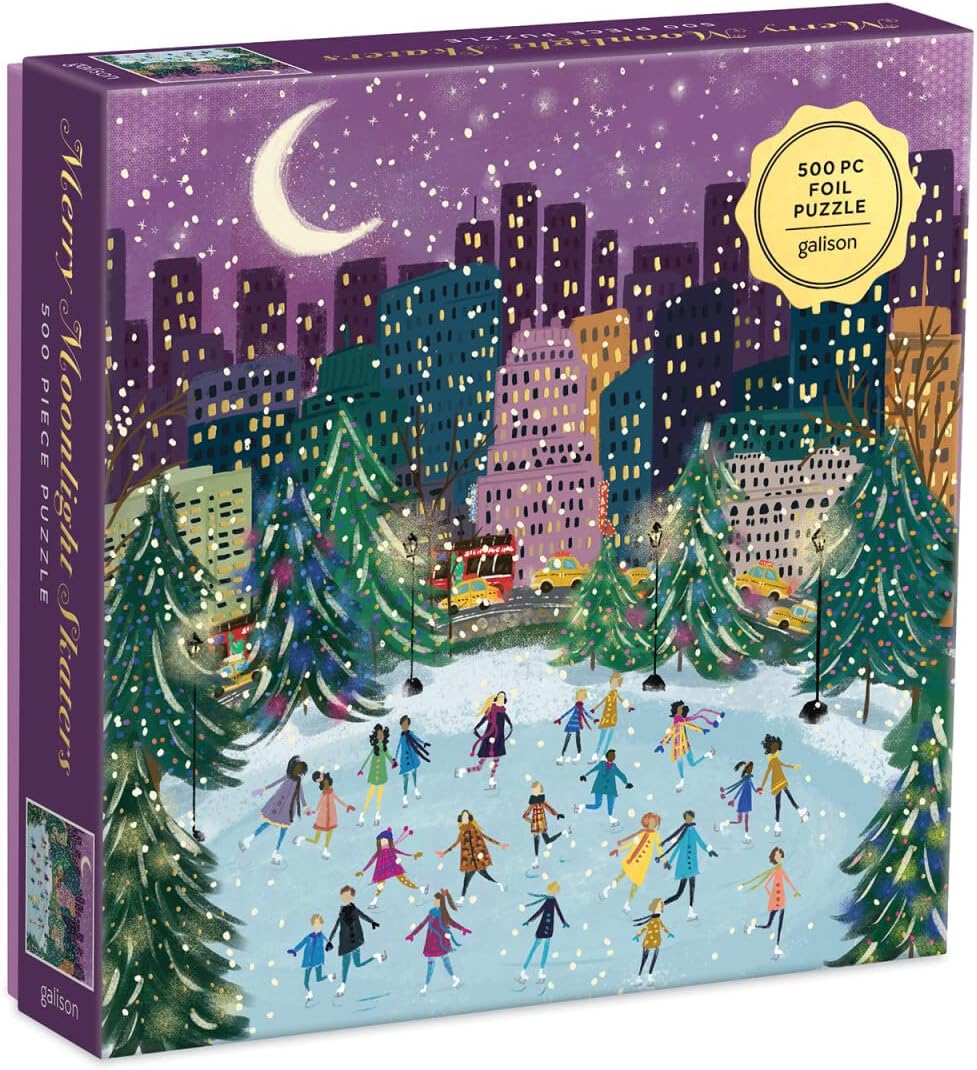 Merry Moonlight Skaters puzzle