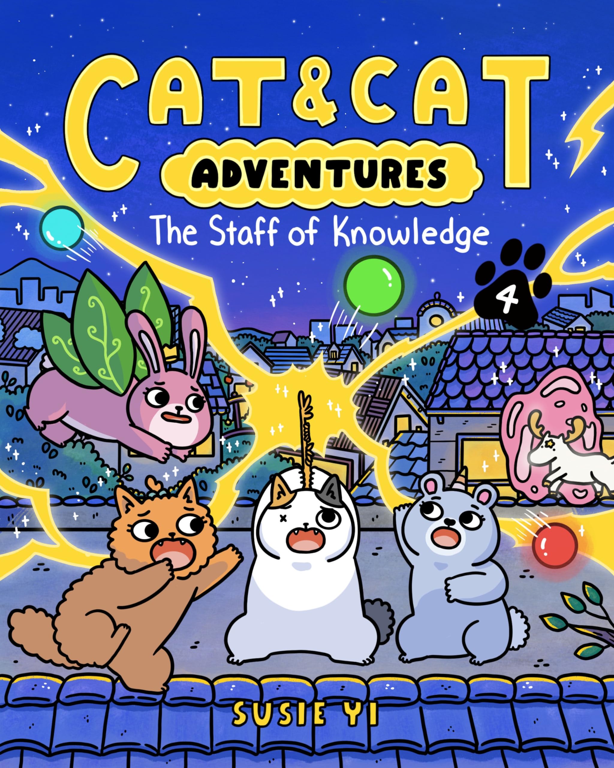 Cat and Cat Adventures: The Staff of Knowledge book cover